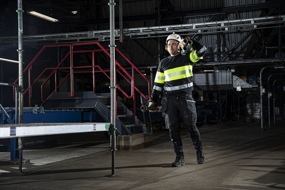 6129 SWEATSHIRT EN ISO 20471 CLASS 1