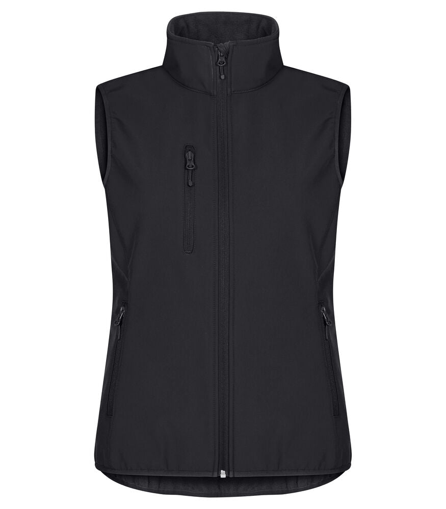 Classic Softshell Vest Lady Black XS
