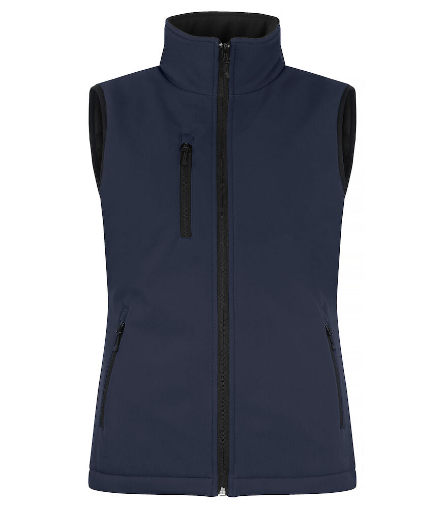 Padded Softshell Vest W Dark Navy XS