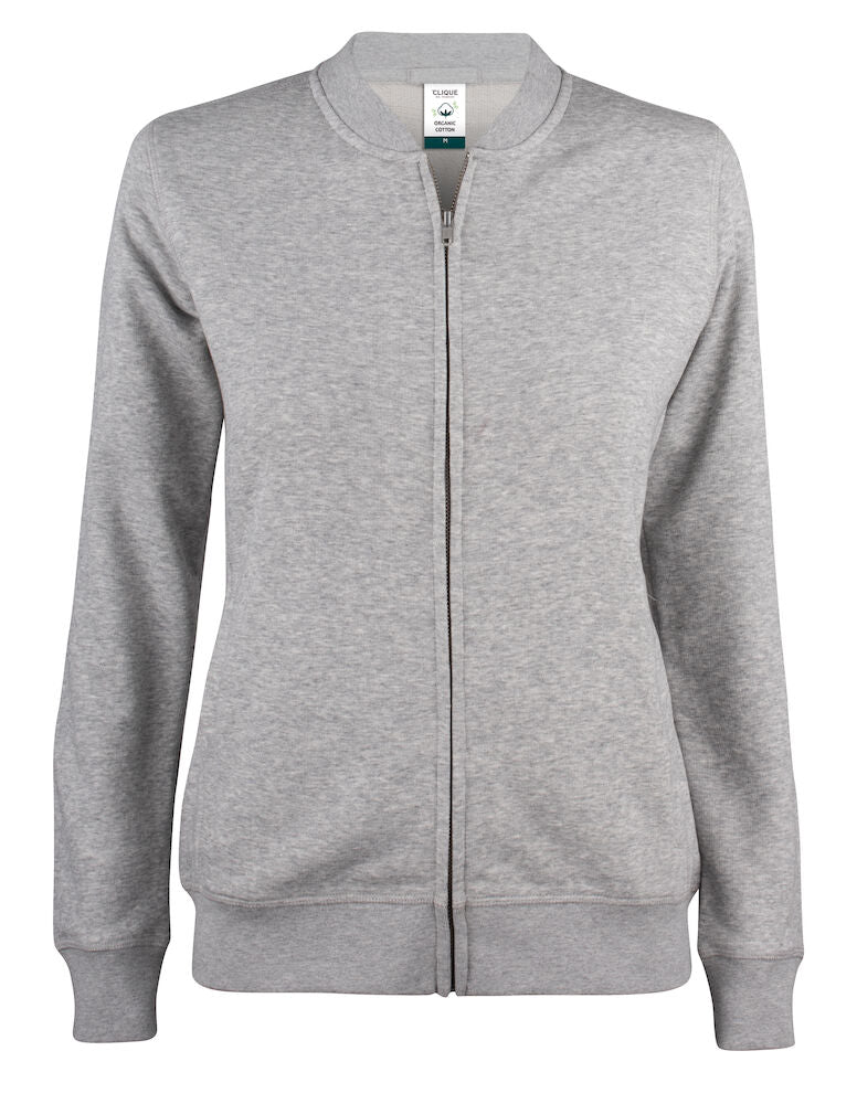 Premium OC Cardigan Ladies Grey Melange XS