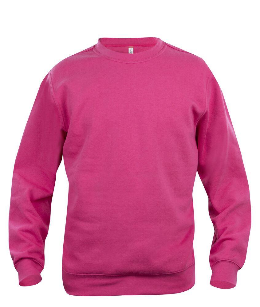 Basic Roundneck Bright Cerise
