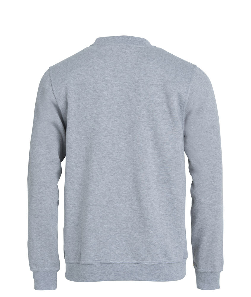 Basic Roundneck Grey Melange