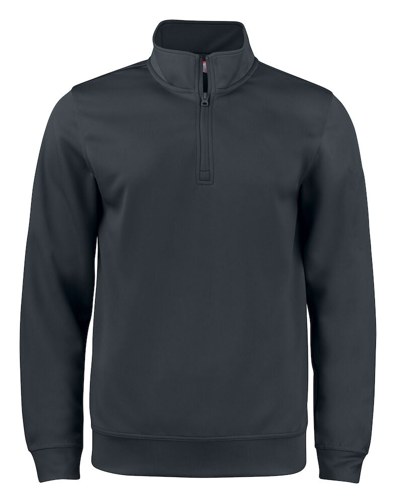 Basic Active Half Zip Junior Black 90/100