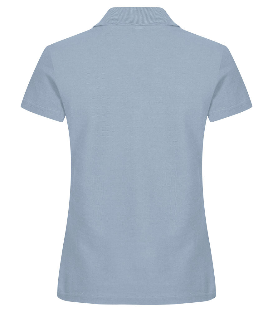 Basic Polo Women Soft Blue