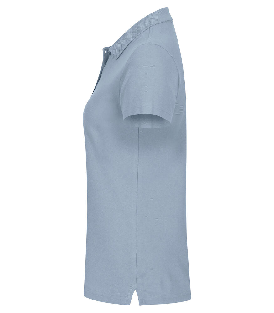 Basic Polo Women Soft Blue