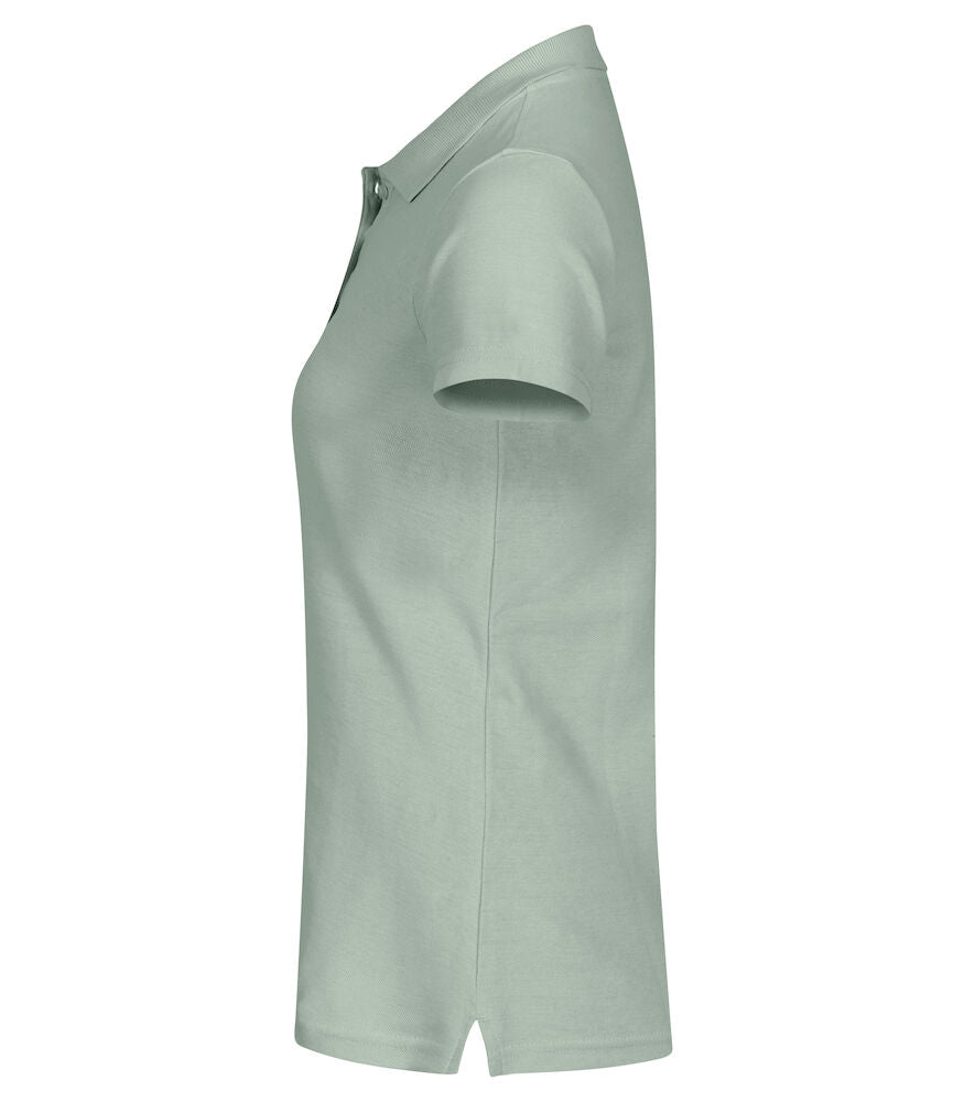 Basic Polo Women Sage Green