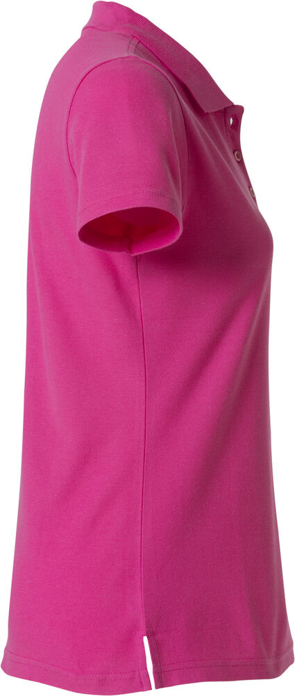 Basic Polo Women Bright Cerise