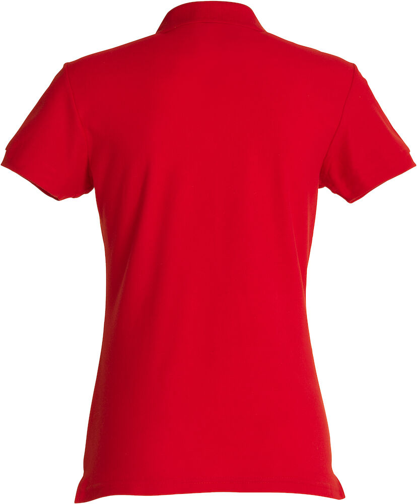 Basic Polo Women Red
