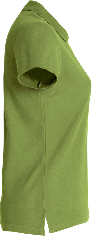 Basic Polo Women Army Green