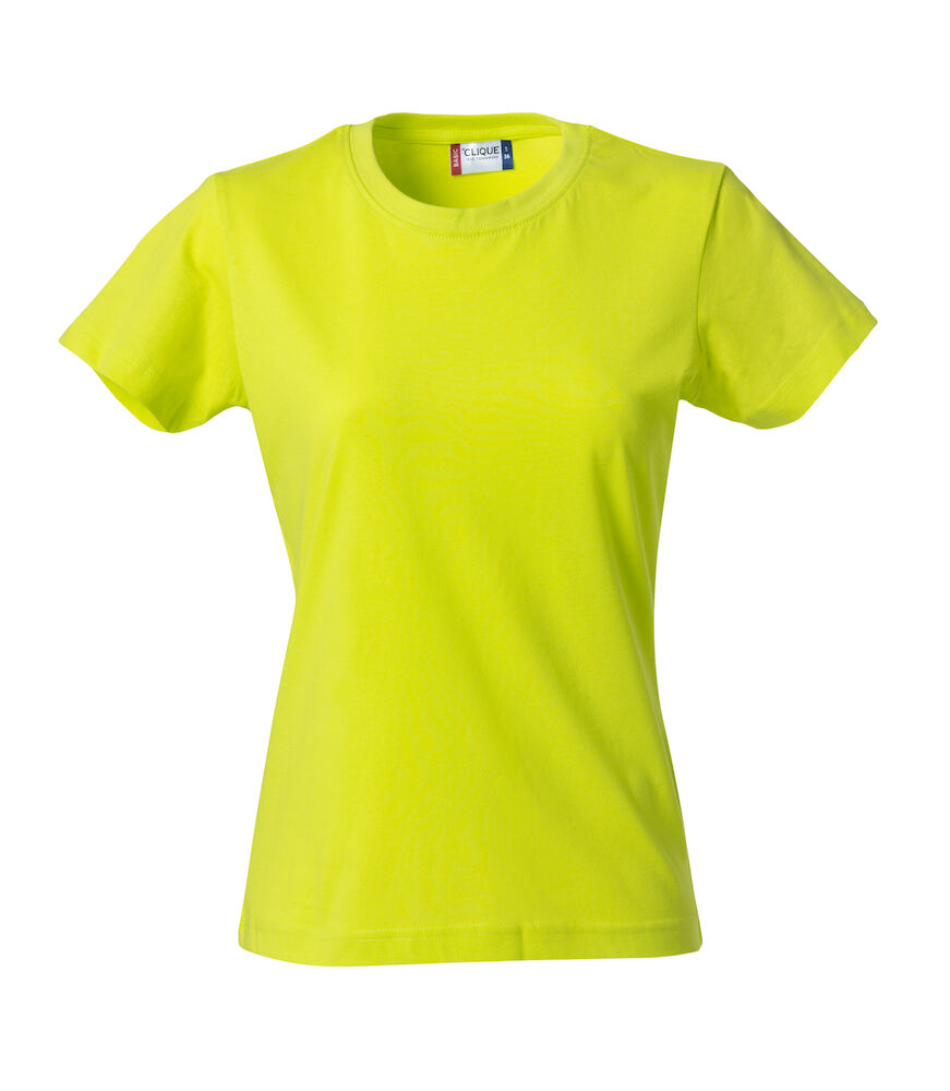 Basic-T Ladies Vis Green XS