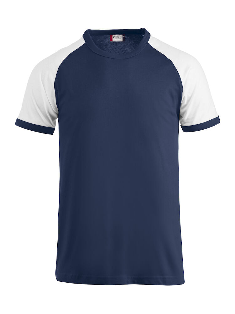 Raglan Tee Navy/White XS
