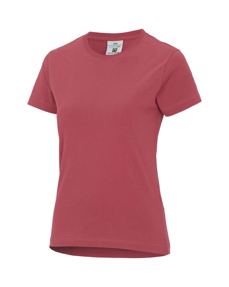 T-shirt Lady Dusty Red