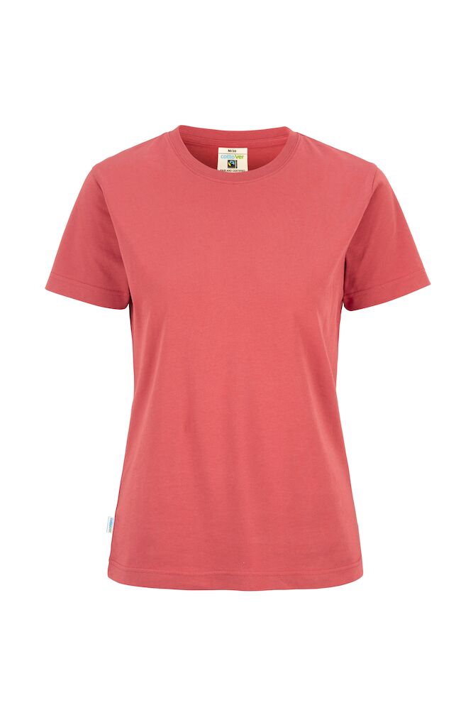 T-shirt Lady Dusty Red