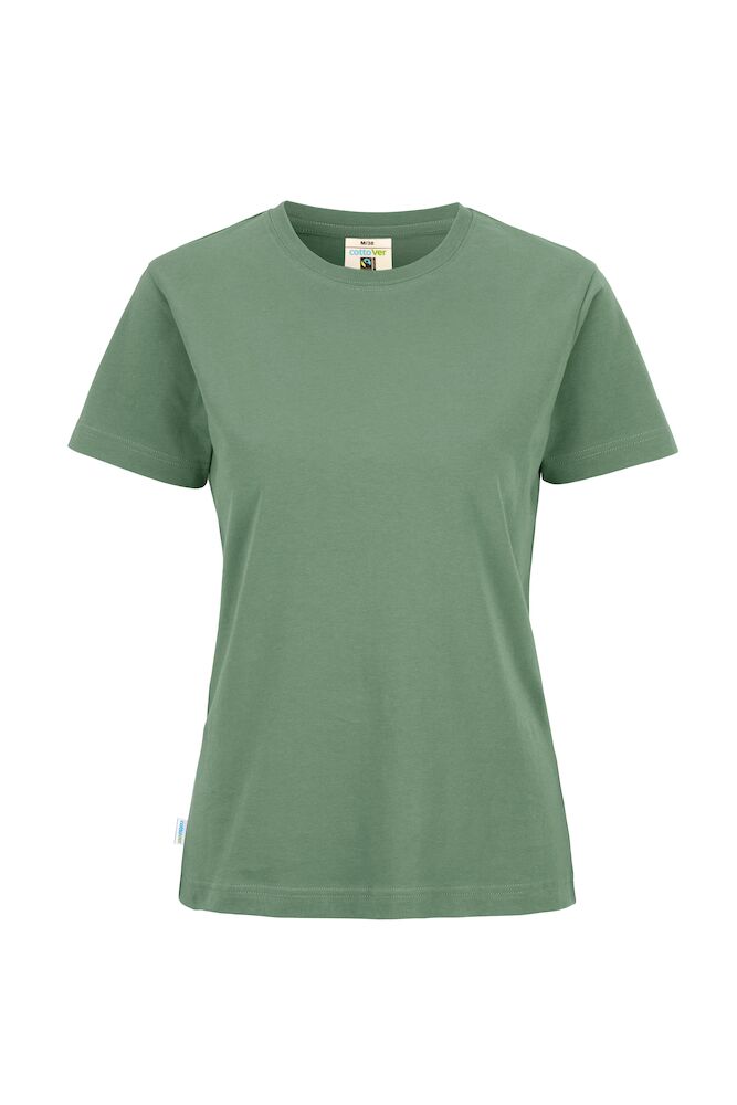 T-shirt Lady Dusty Green