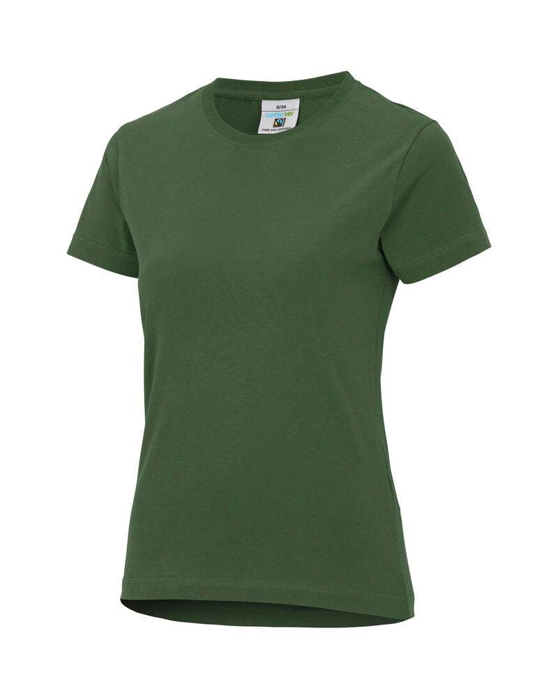 T-shirt Lady Dk Green