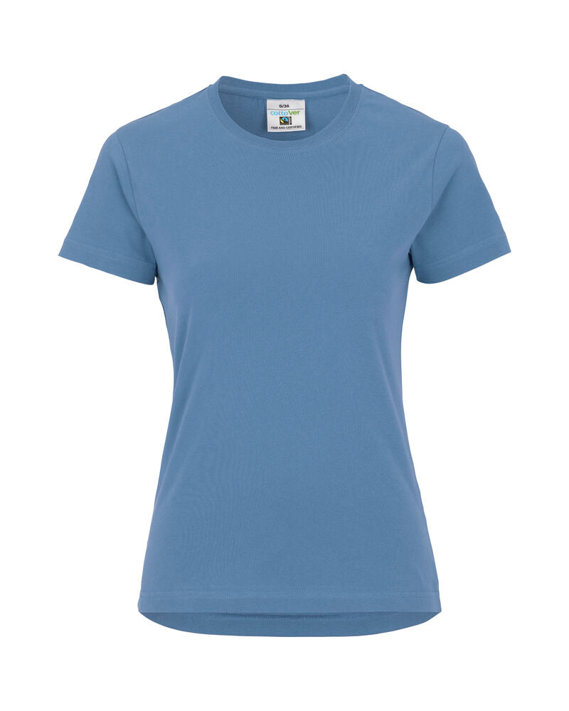 T-shirt Lady (GOTS) Dusty Blue XS