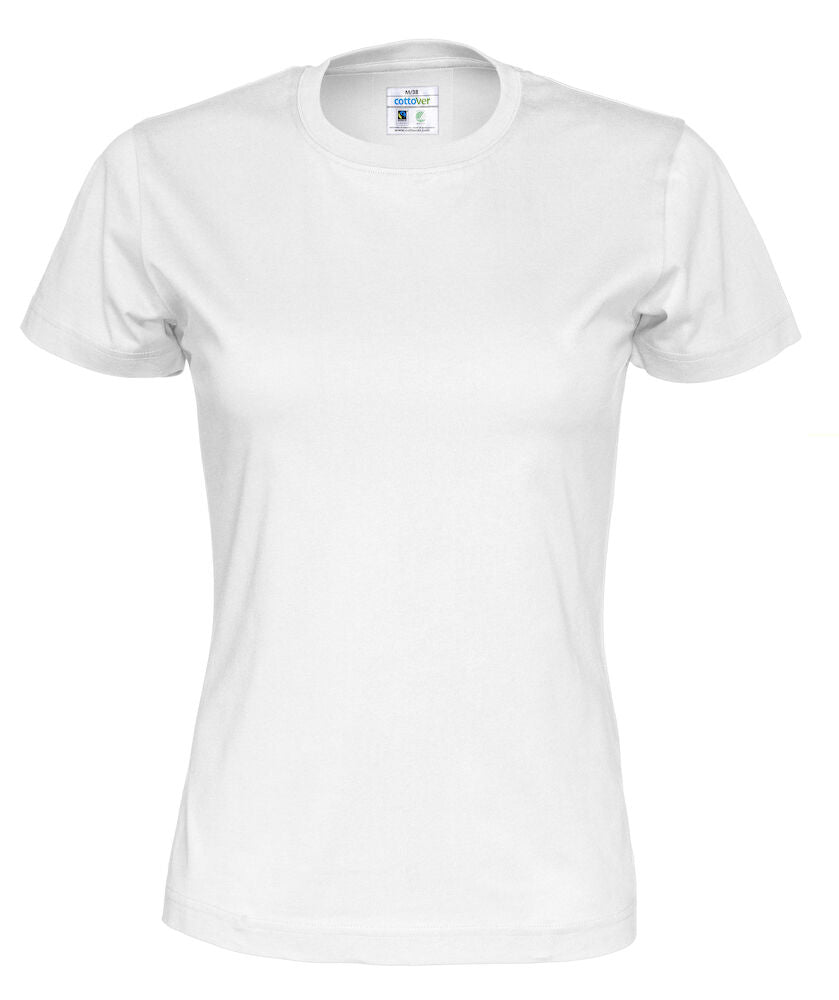 T-shirt Lady (GOTS) White XS