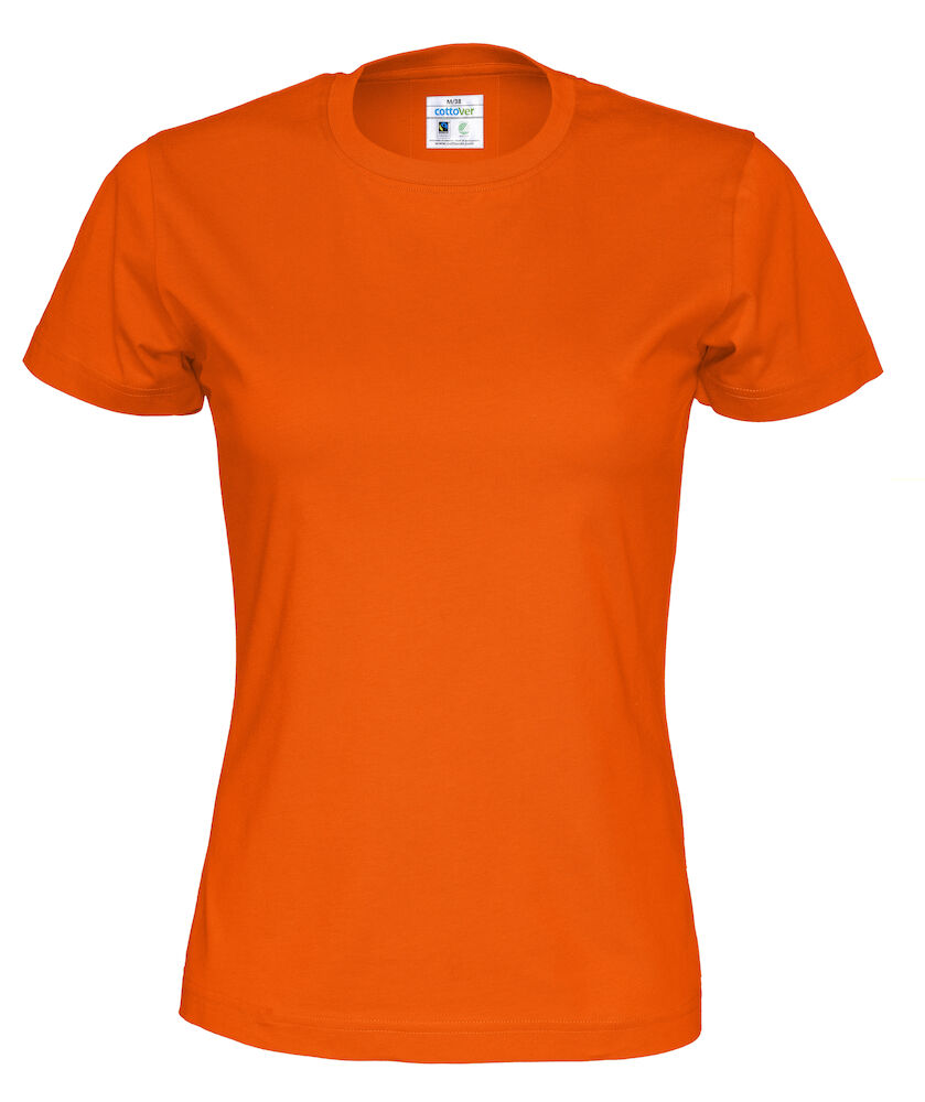 T-shirt Lady (GOTS) Orange XS