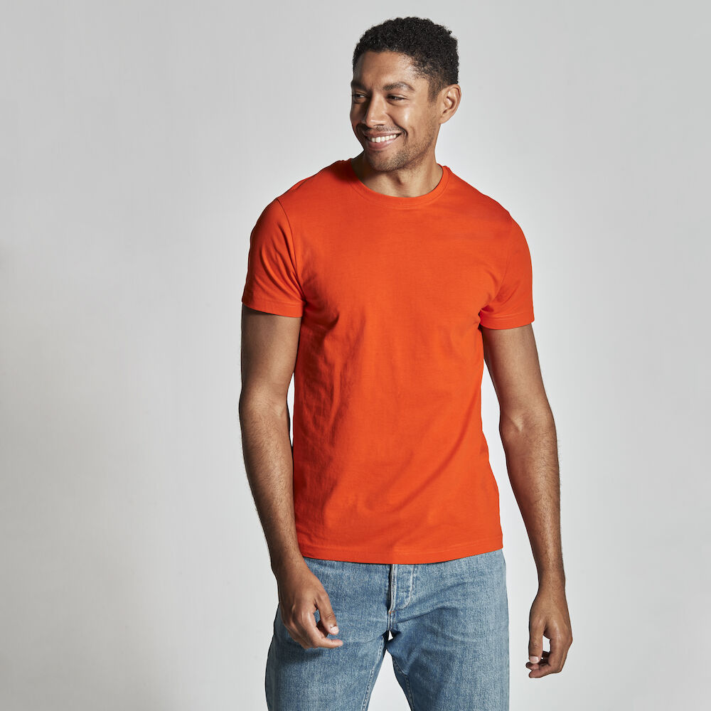 T-shirt Man Orange