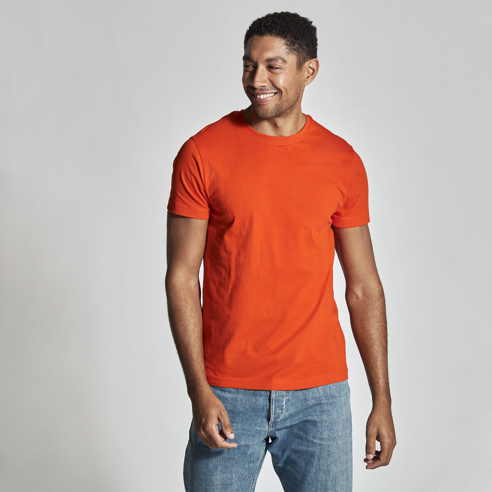 T-shirt Man Orange