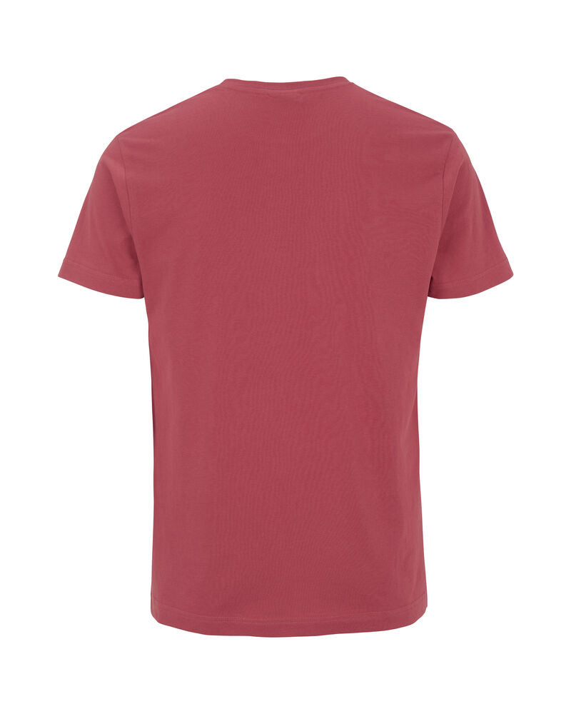 T-shirt Man Dusty Red