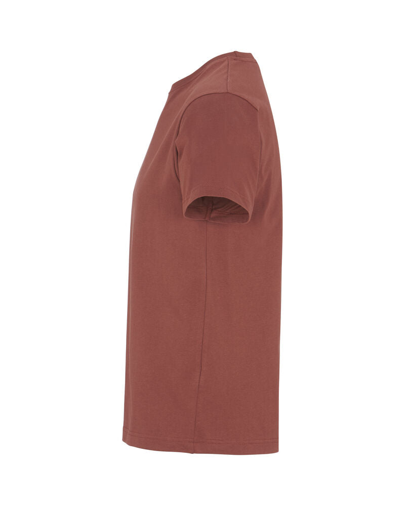 T-shirt Man Rust Red