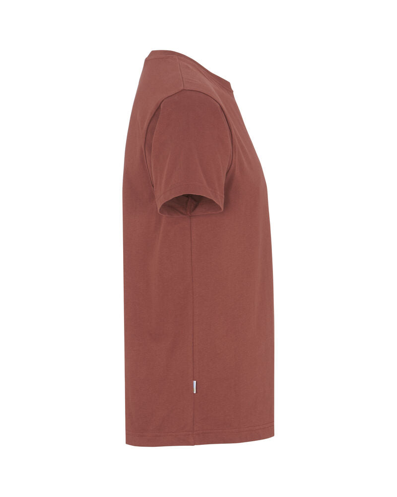 T-shirt Man Rust Red