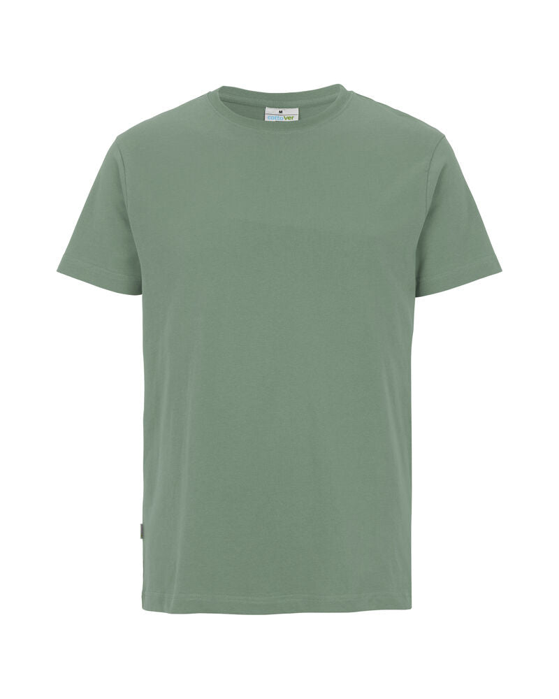 T-shirt Man Dusty Green