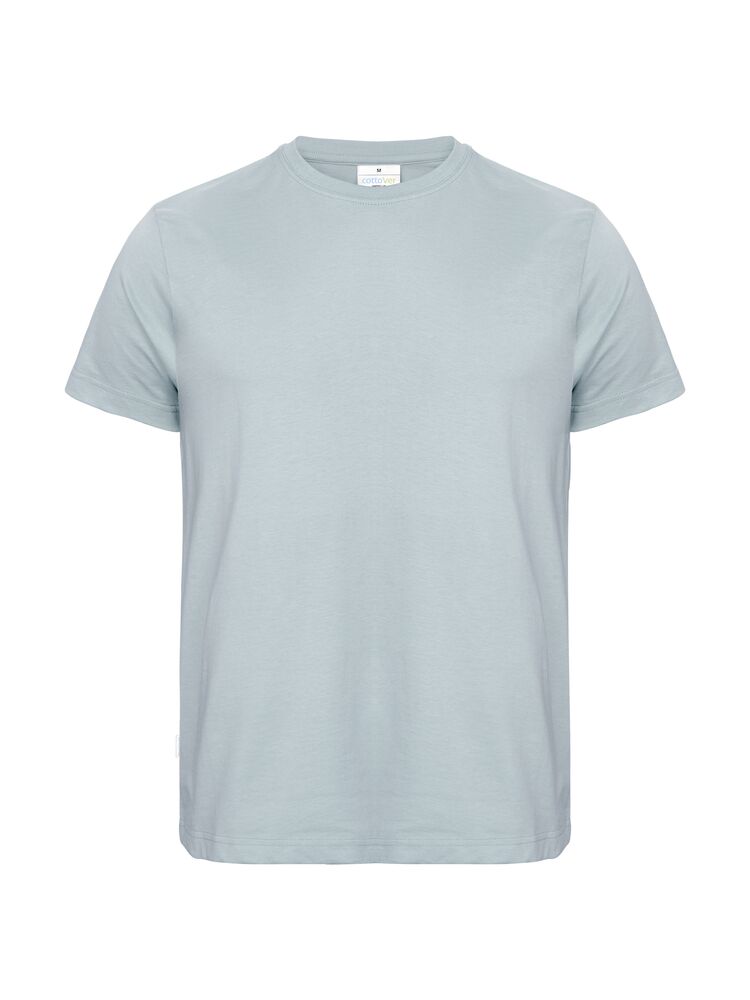 T-shirt Man Misty Blue