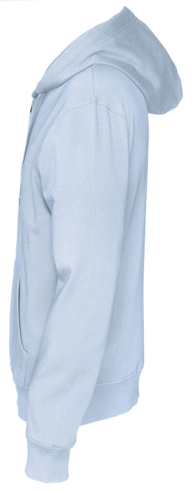 Full Zip Hood Man Sky Blue