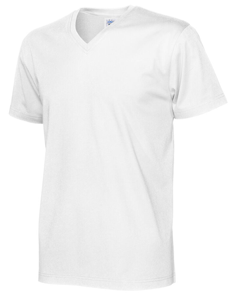 T-Shirt V-Neck Man White