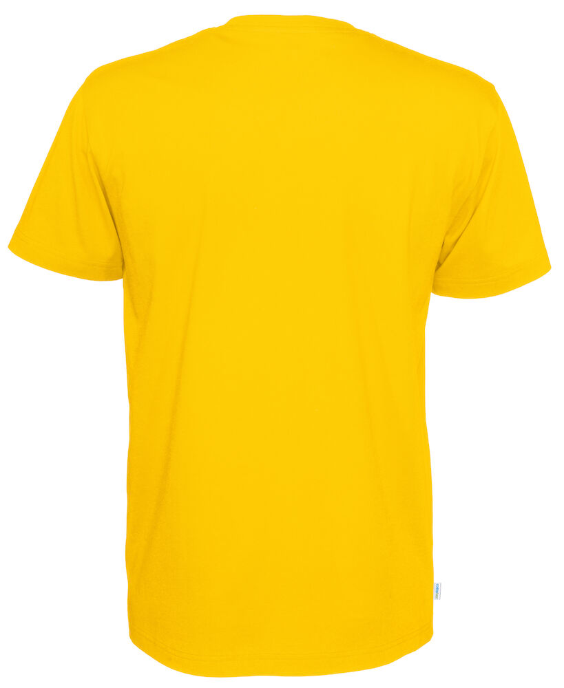 T-Shirt V-Neck Man Yellow