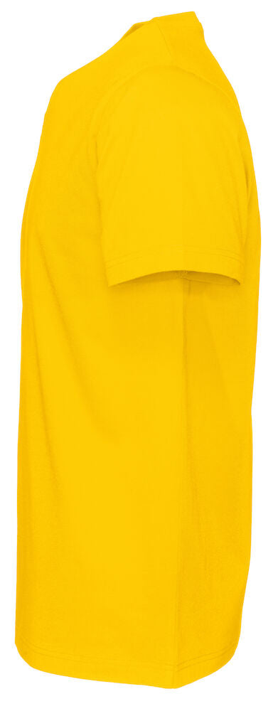 T-Shirt V-Neck Man Yellow