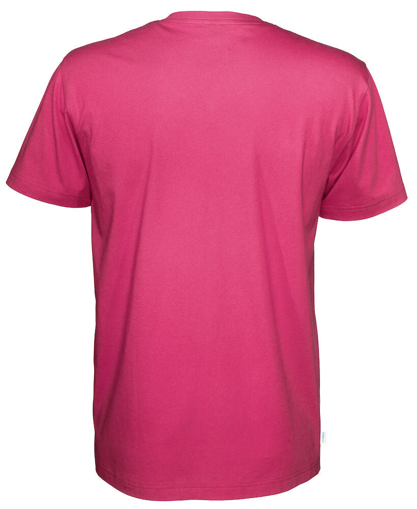 T-Shirt V-Neck Man Dark Cerise