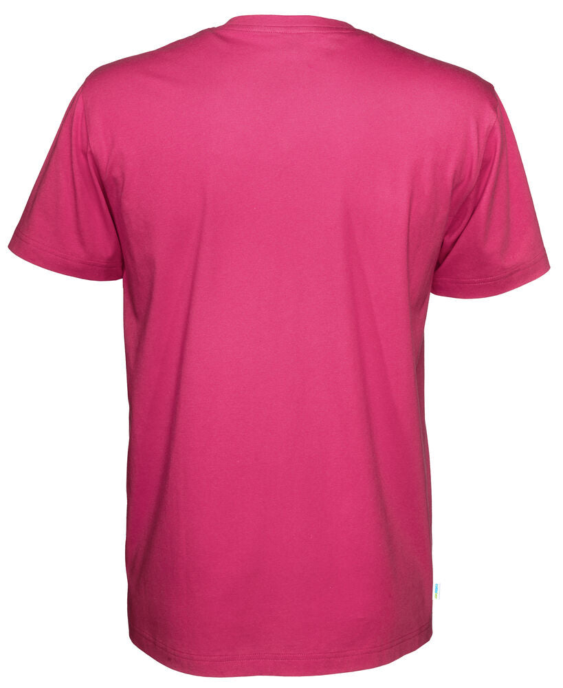 T-Shirt V-Neck Man Dark Cerise