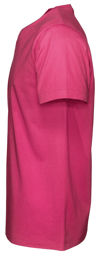 T-Shirt V-Neck Man Dark Cerise