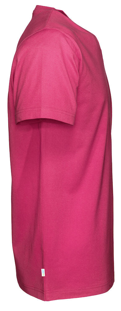 T-Shirt V-Neck Man Dark Cerise