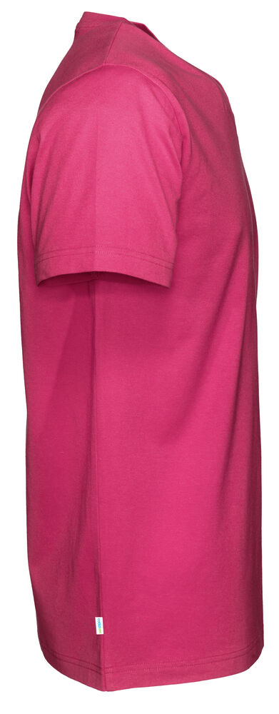 T-Shirt V-Neck Man Dark Cerise