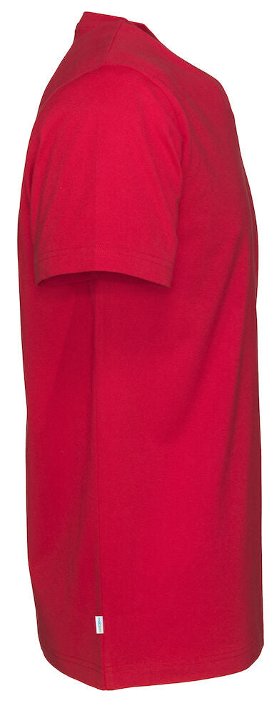 T-Shirt V-Neck Man Red