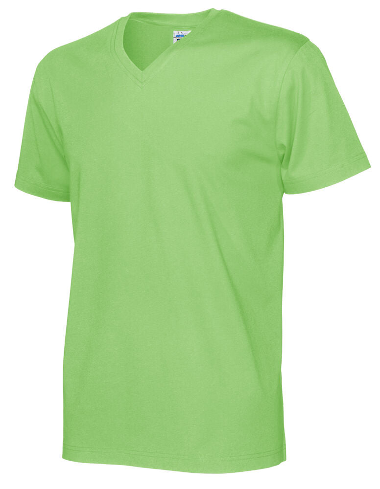 T-Shirt V-Neck Man Green