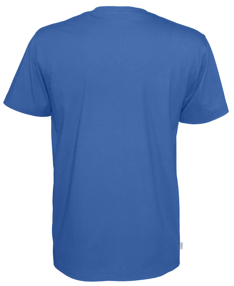 T-Shirt V-Neck Man Royal Blue