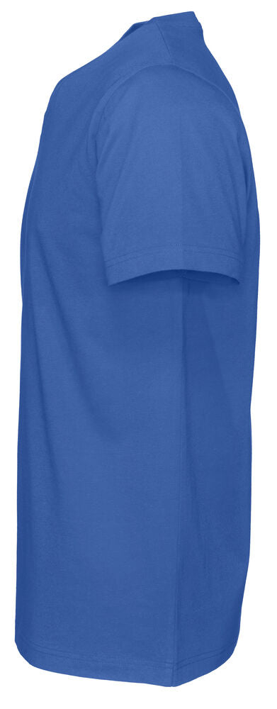 T-Shirt V-Neck Man Royal Blue