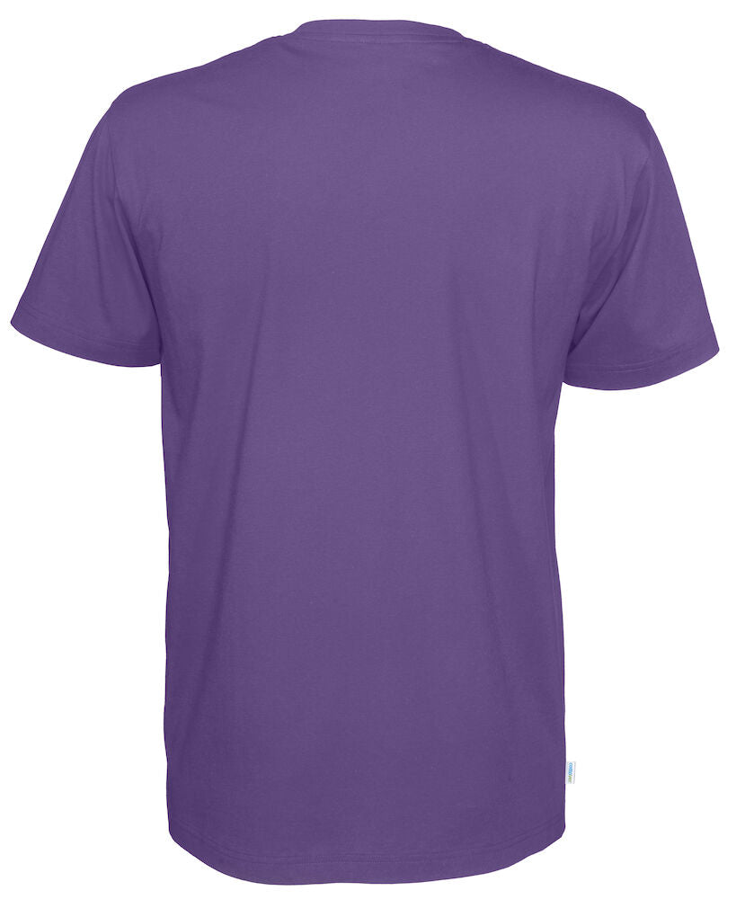 T-Shirt V-Neck Man Purple