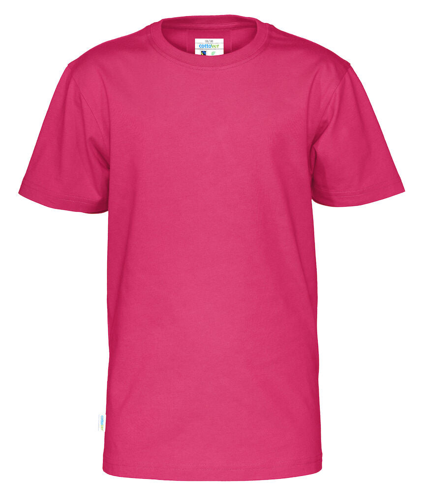 T-shirt Kid (GOTS) Dark Cerise 90/100