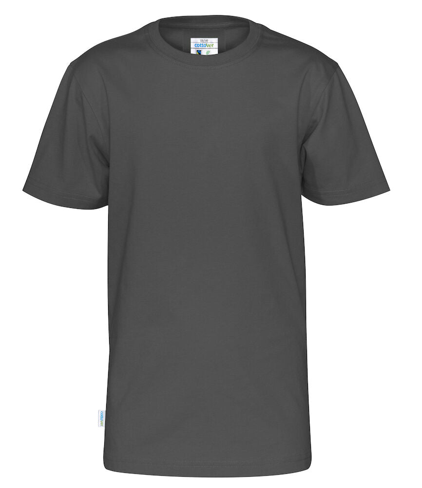 T-shirt Kid (GOTS) Charcoal 90/100
