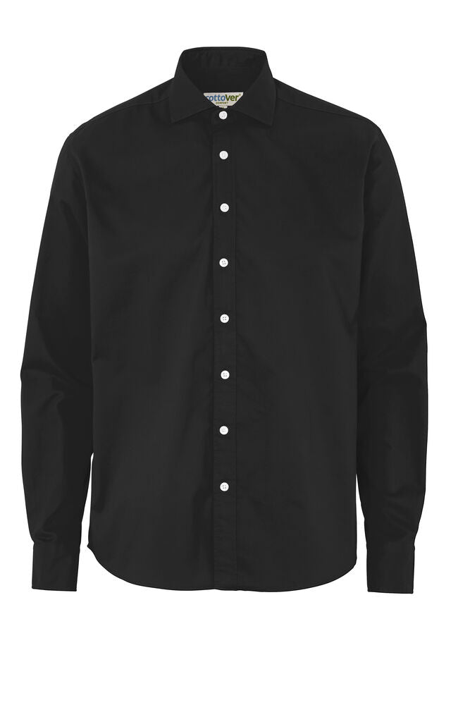 Poplin Comfort Man (GOTS) Black 44