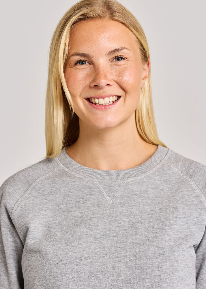 F. Terry Crew Neck Lady