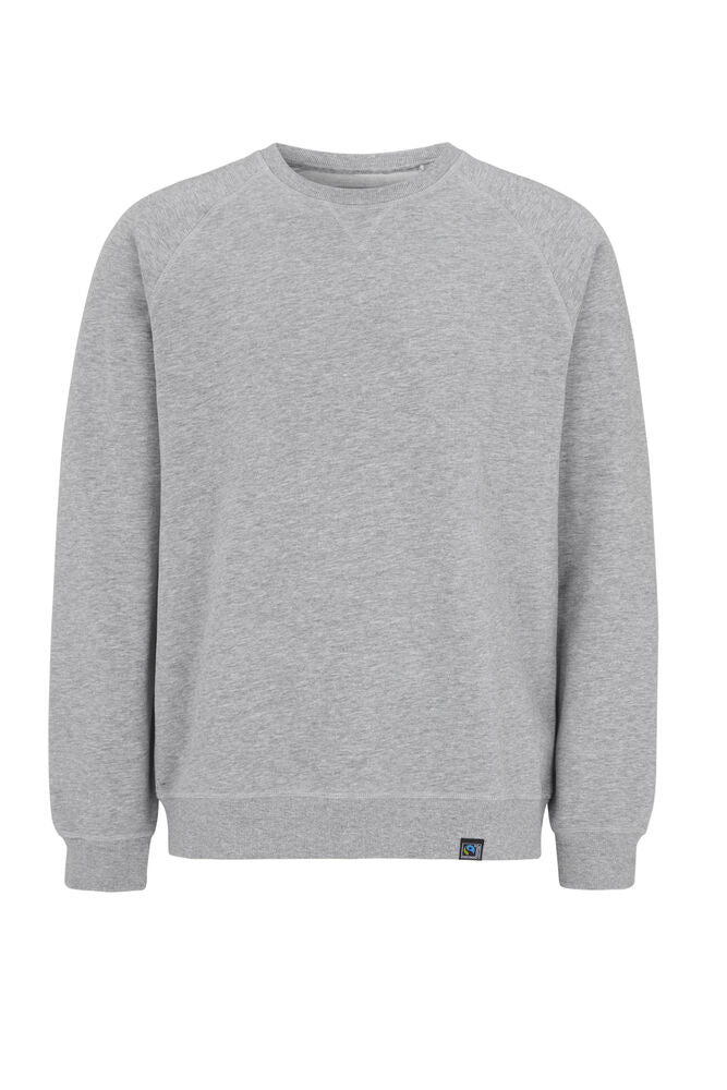 F. Terry Crew Neck Man Grey Melange S