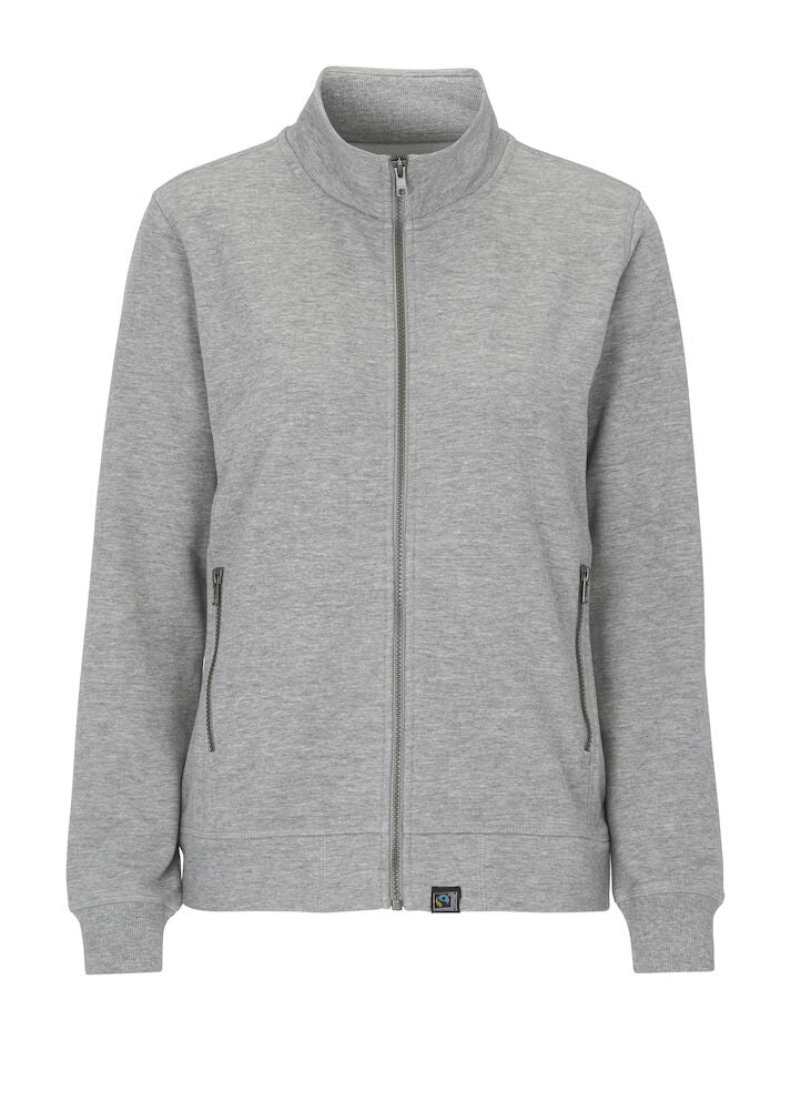 F. Terry FZ Collar Lady (GOTS) Grey Melange XS