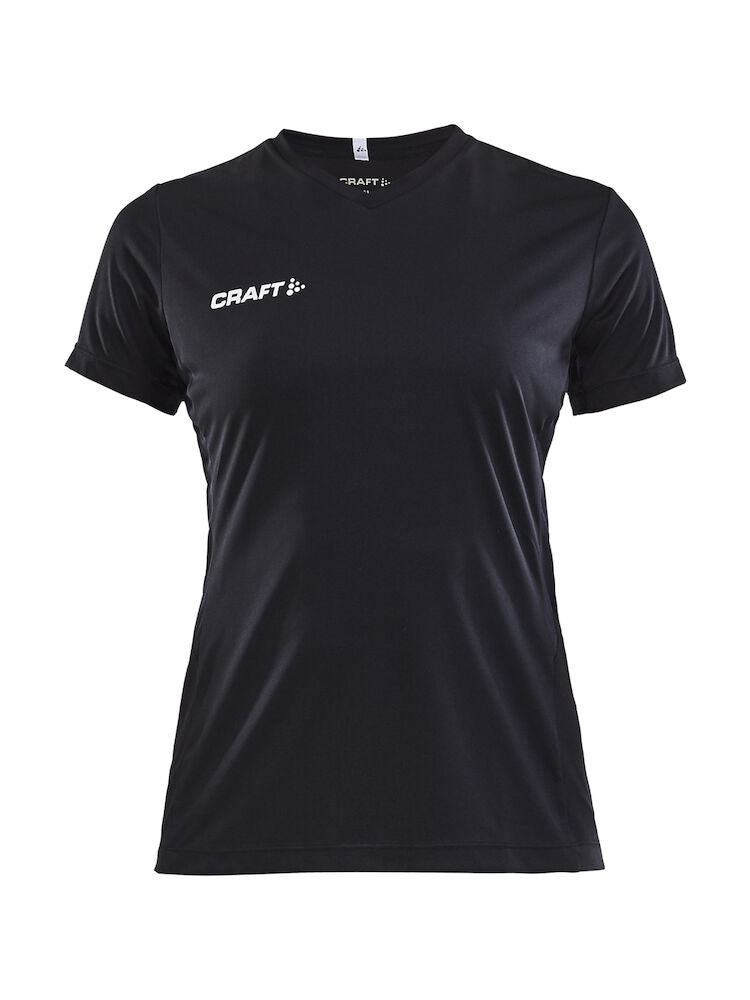 Squad Jersey Solid W Black XS